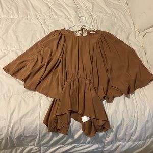 Gold/Mustard Batwing Top